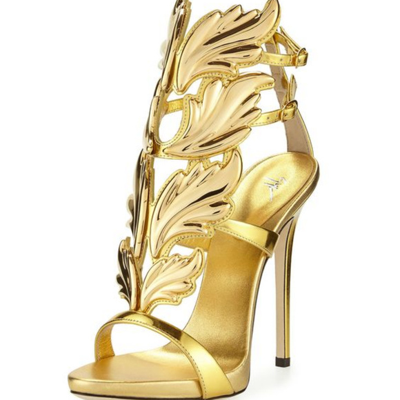 Giuseppe Zanotti Shoes - SOLD Giuseppe Zanotti Coline Wings Leather  Sandal